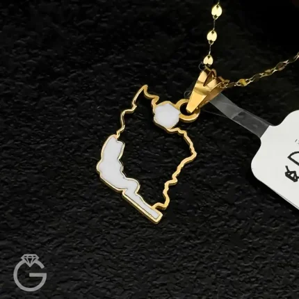 آویز طلای ایران میناکاری