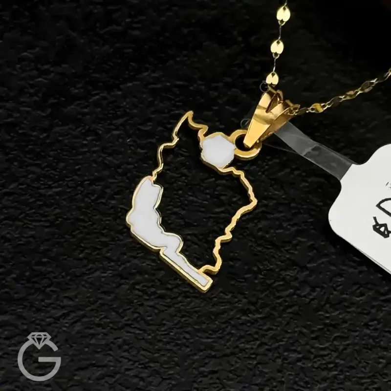 آویز طلای ایران میناکاری