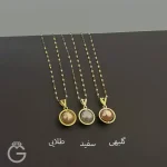 آویز طلای مرواریدی