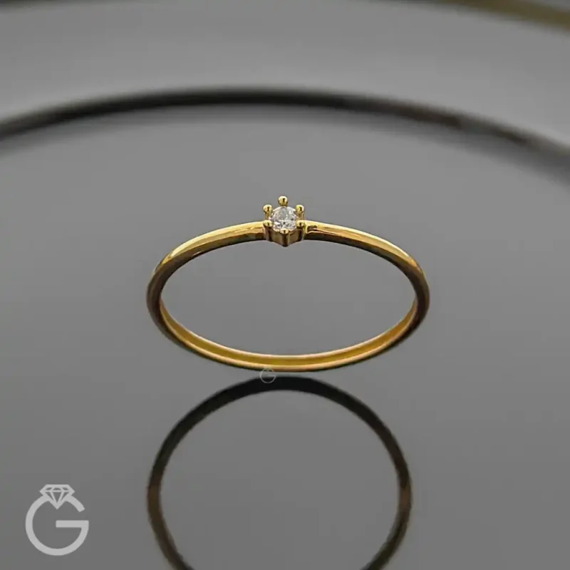 انگشتر سولیتر تک نگین