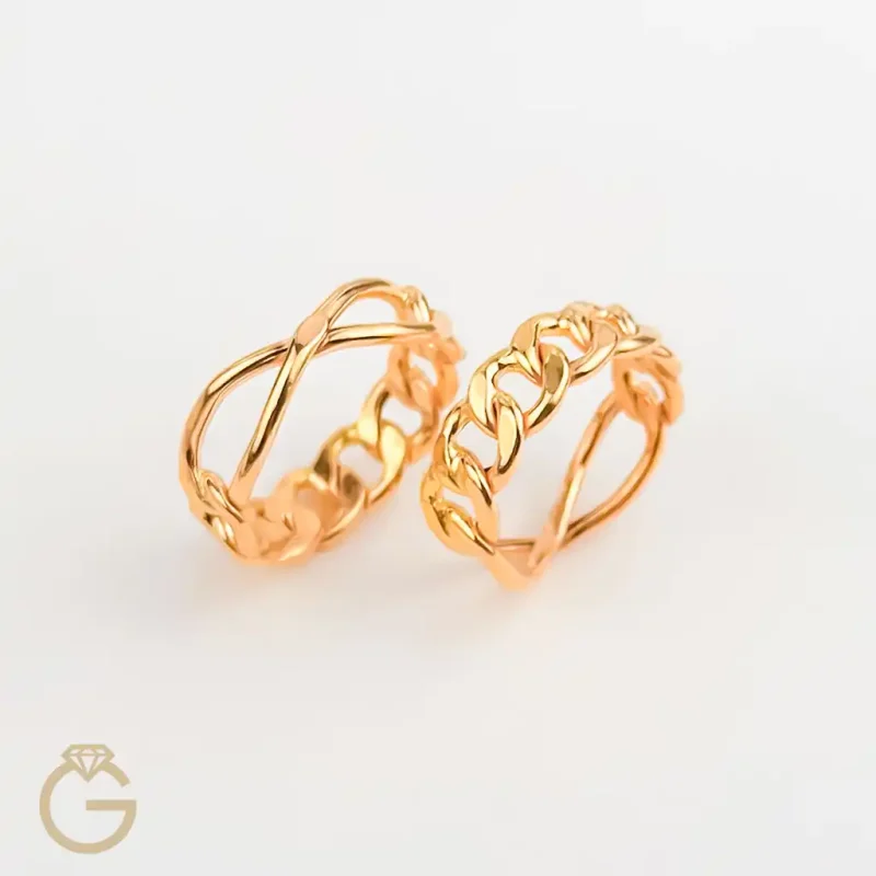 انگشتر طلا کارتیه و بینهایت