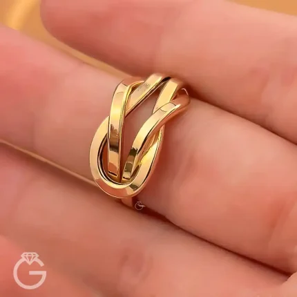 انگشتر طلای امگا