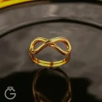 انگشتر طلای بینهایت دامله