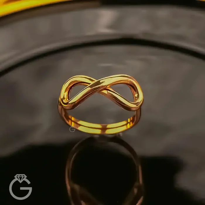 انگشتر طلای بینهایت دامله