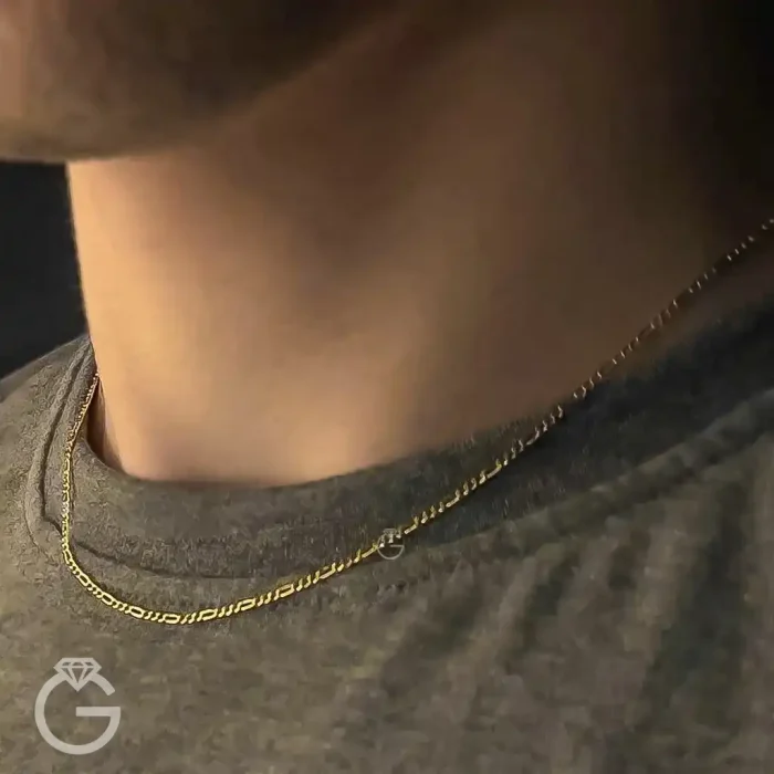 زنجیر فیگارو سوپر قطر 1.5 میل (11) زنجیر فیگارو سوپر قطر 1.5 میل