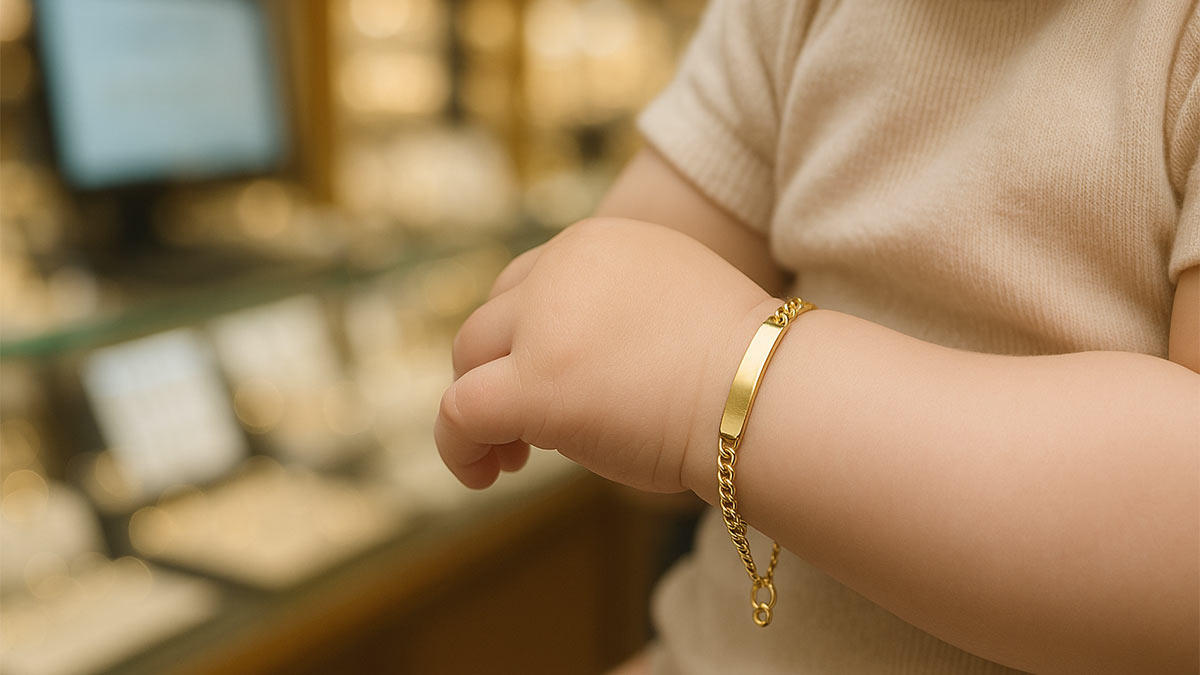 قیمت دستبند کارتیه نوزادی طلاگرام