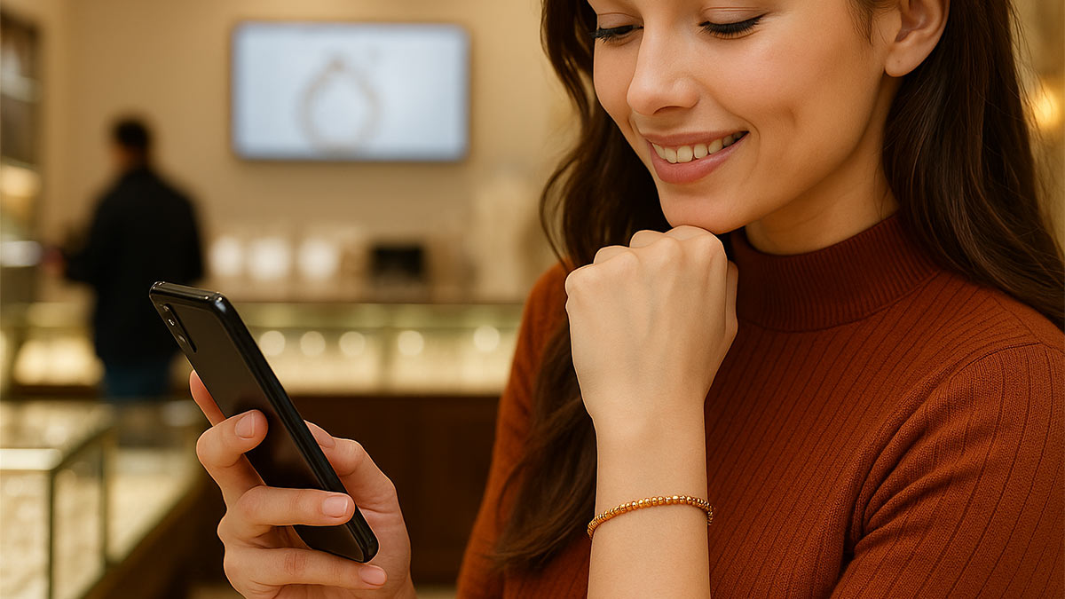 نحوه خرید و قیمت دستبند تمام گوی طلا