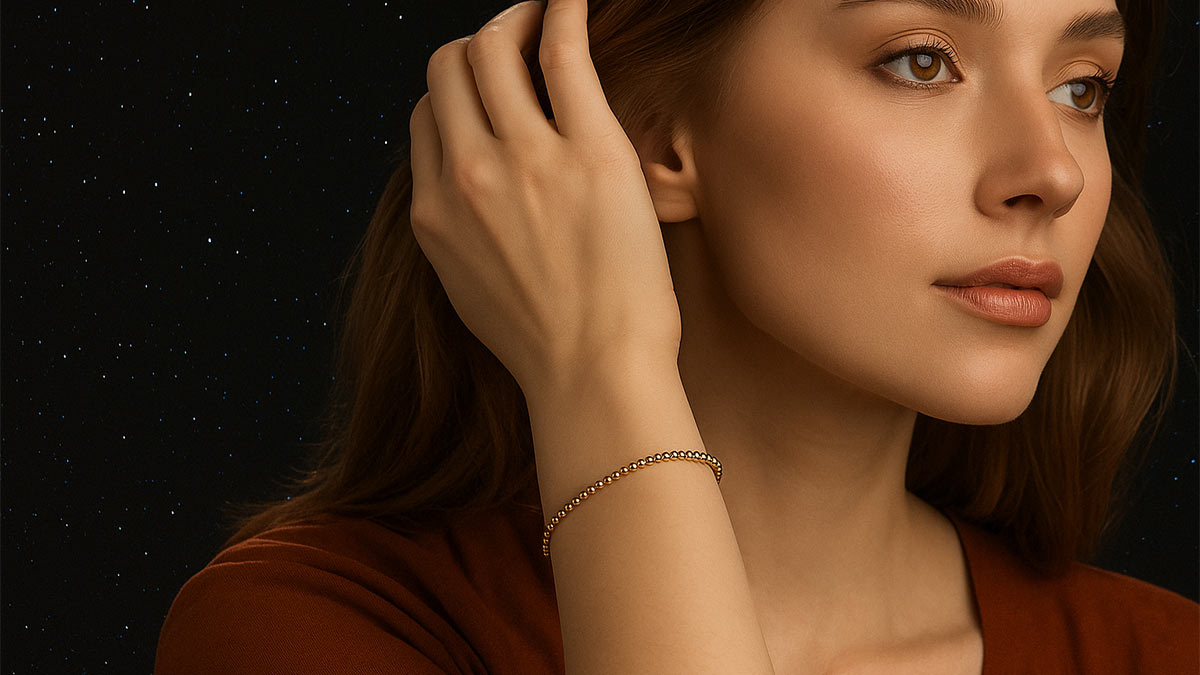 ویژگی‌های دستبند تمام گوی طلاگرام