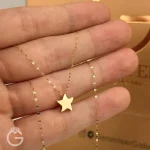 گردنبند ستاره سه بعدی