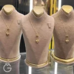 گردنبند طلای قلب و تیفانی