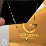 گردنبند قلب و هرمس گوی