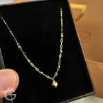 گردنبند قلب و هرمس گوی