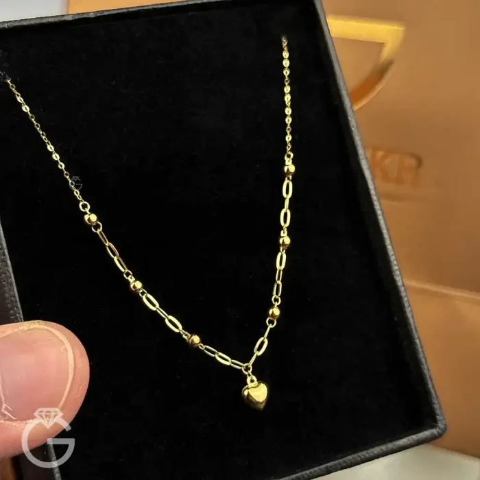 گردنبند قلب و هرمس گوی (11) گردنبند قلب و هرمس گوی