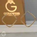 گوشواره مربع ساده