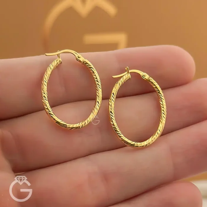 گوشواره پروفیل طرح دار (9) گوشواره پروفیل طرح دار