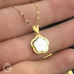 آویز طلا صدف کوچک