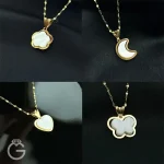 آویز طلا صدف کوچک