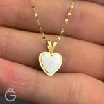 آویز طلا صدف کوچک