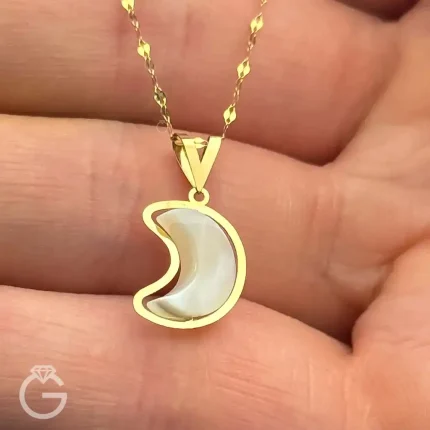 آویز طلا صدف کوچک