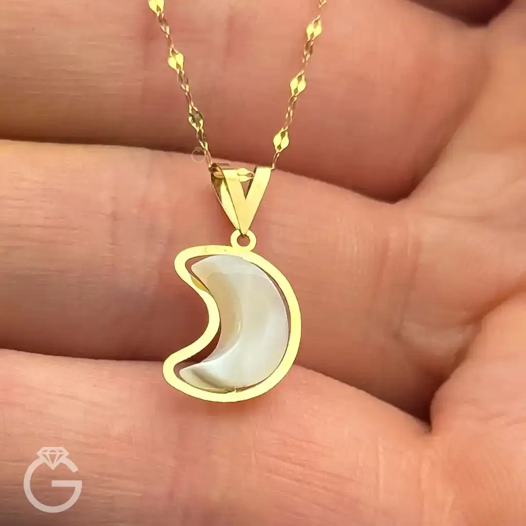 آویز طلا صدف کوچک (22) آویز طلا صدف کوچک