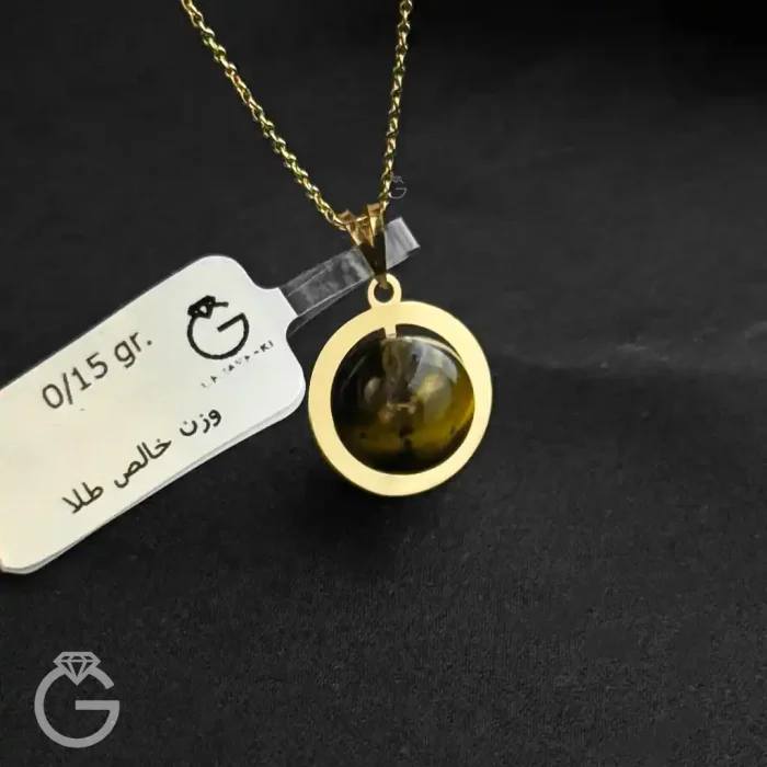 آویز طلای چشم ببر