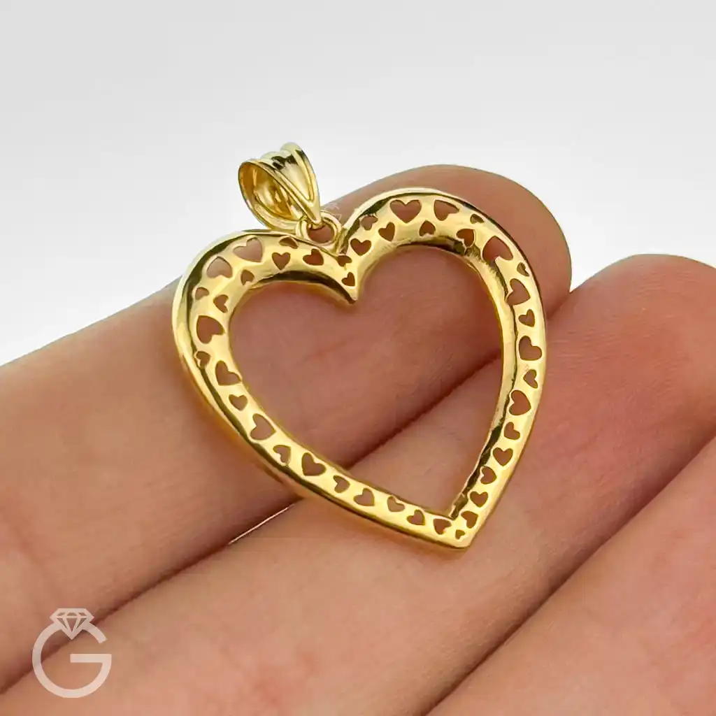 آویز قلب کد 0301 (11) آویز قلب کد 0301