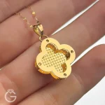 آویز گل سه بعدی کد 0302