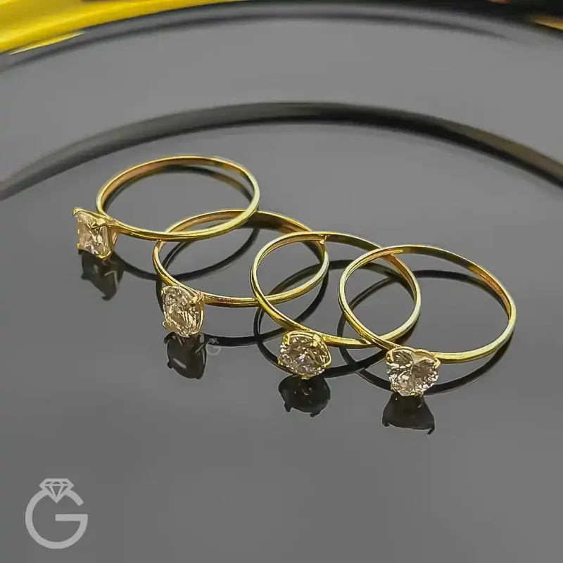 انگشتر طلا سولیتر