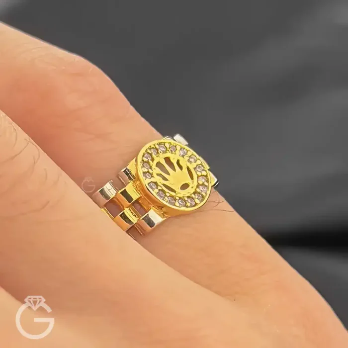 انگشتر طلای رولکس