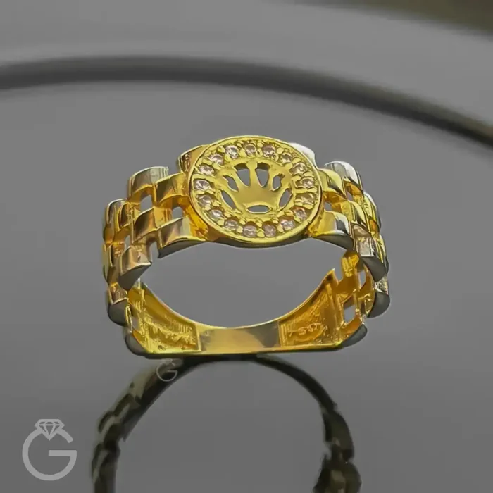 انگشتر طلای رولکس