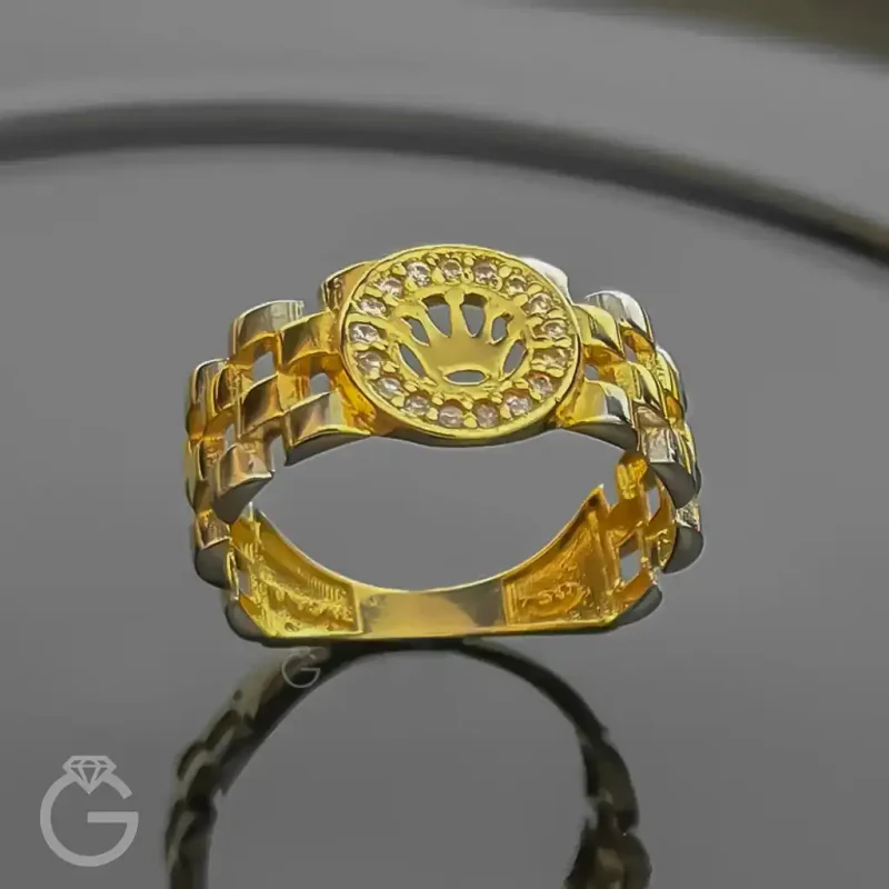 انگشتر طلای رولکس