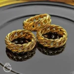 انگشتر طلای کارتیه زنجیری اسپرت