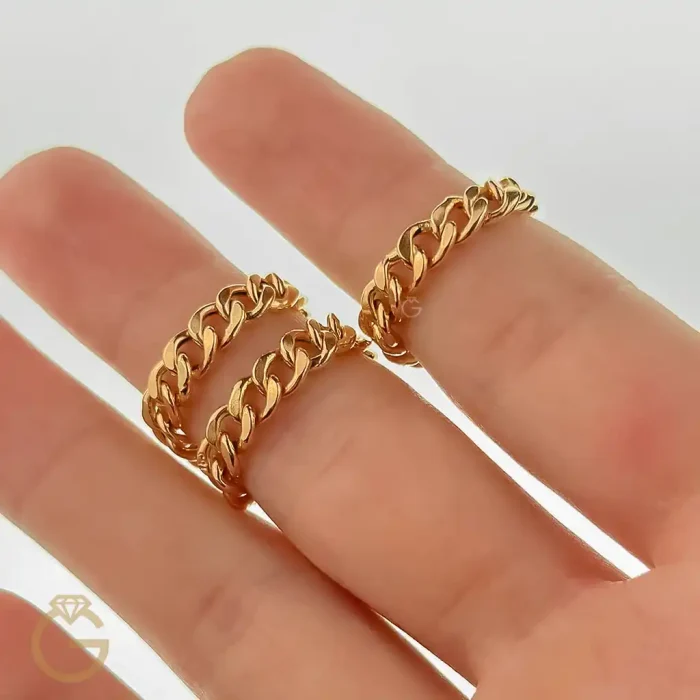 انگشتر کارتیه زنجیری