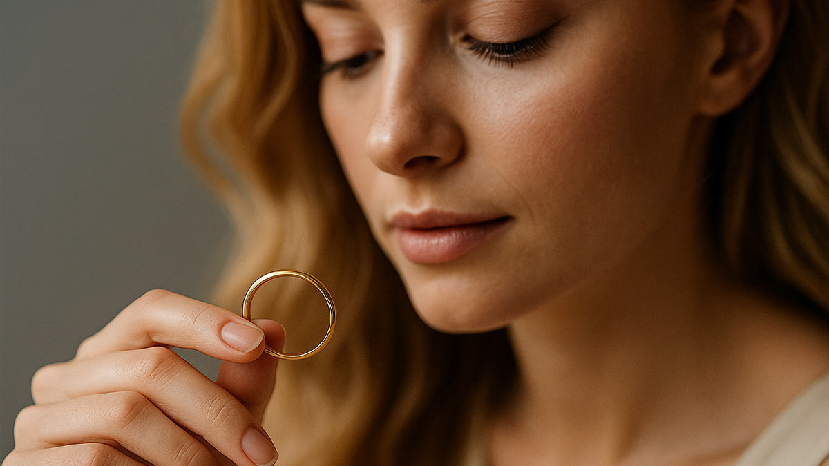 بررسی مشخصات حلقه ساده طلا