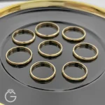 حلقه ساده طلا