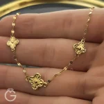 دستبند 3 گل تراش