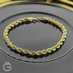 دستبند طنابی قطر 4 میل