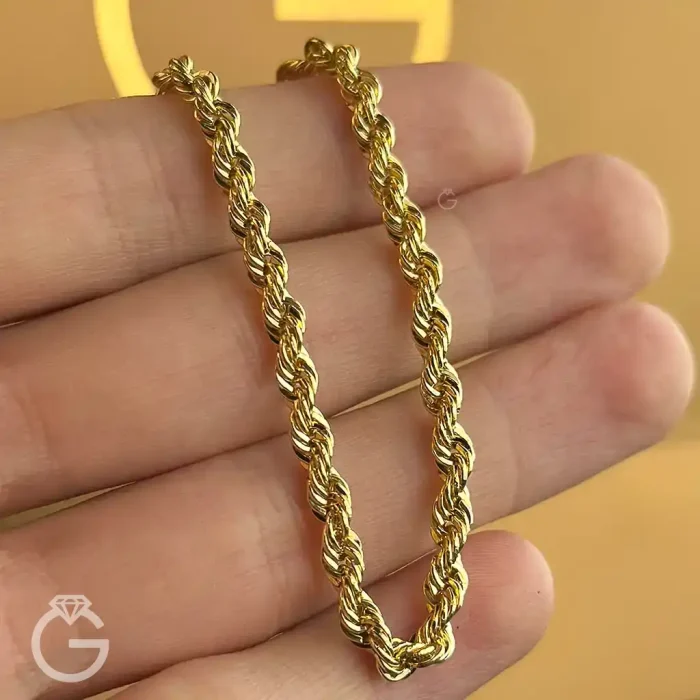 دستبند طنابی قطر 4 میل