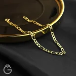 دستبند فیگارو قطر 4 میل