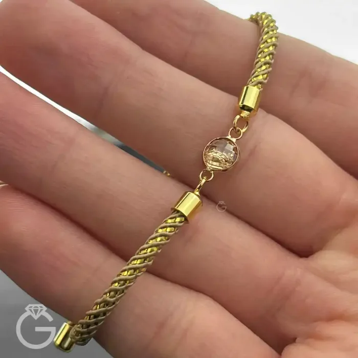 دستبند مارشال شکلاتی طلایی با پلاک طلای مارکو (11) دستبند مارشال شکلاتی طلایی با پلاک طلای مارکو