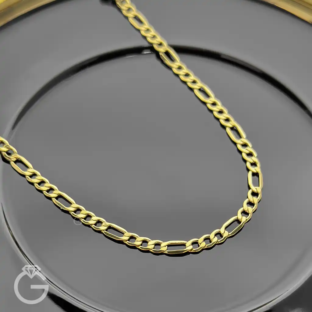 زنجیر طلای فیگارو قطر 4 (1)