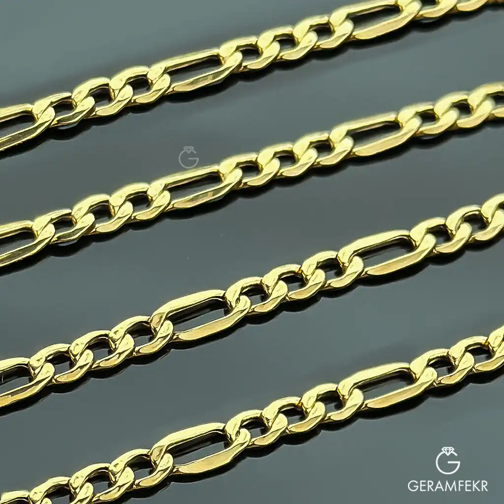 گردنبند-طلای-فیگارو-قطر-3-5 (2) گردنبند-طلای-فیگارو-قطر-3-5