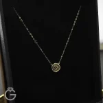 گردنبند طلای گل زر