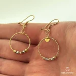 گوشواره-طلای-عصایی-با-گوی-البرنادو