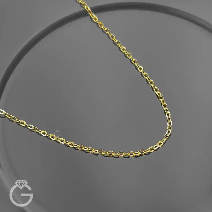 زنجیر طلای فلامینگو 2 میل (11) زنجیر طلای فلامینگو 2 میل