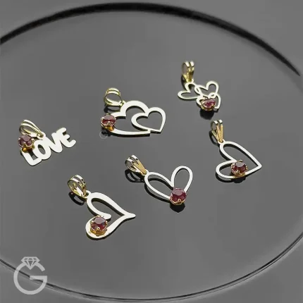 آویز طلای ولنتاین