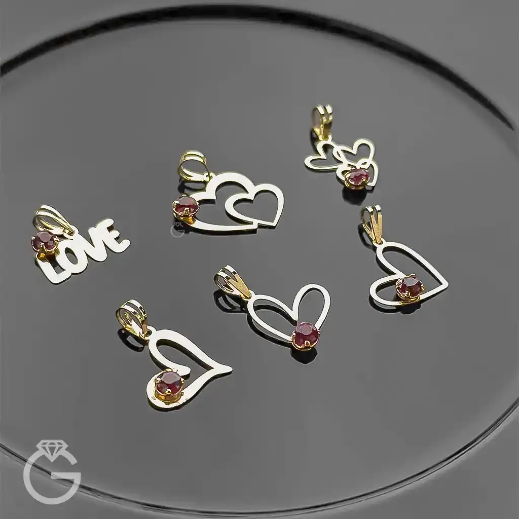 آویز طلای ولنتاین (11) آویز طلای ولنتاین