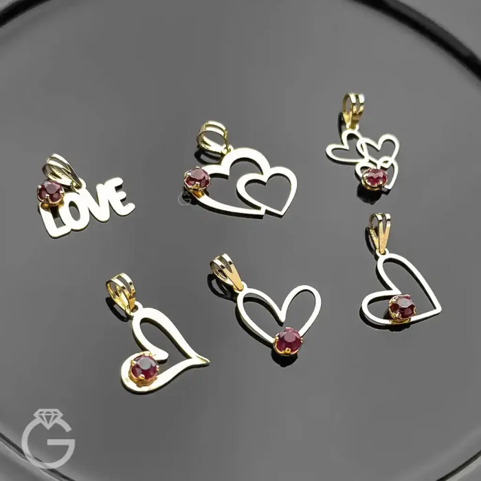 آویز طلای ولنتاین