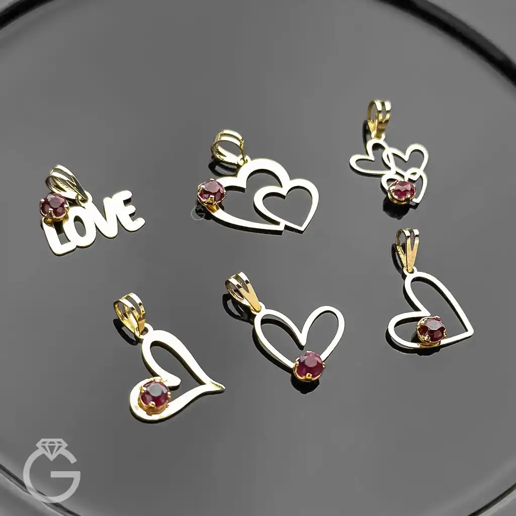 آویز طلای ولنتاین (12) آویز طلای ولنتاین