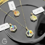 آویز طلای برف با سواروسکی